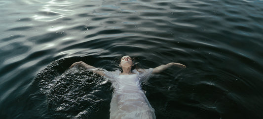 Woman in pool | Night Sweats