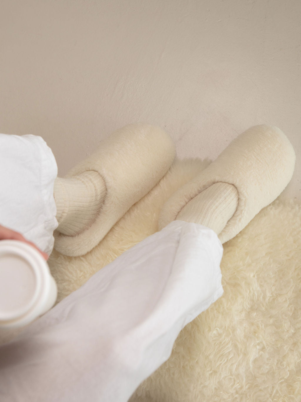 The Comfiest Slippers - Cream (NEW!)