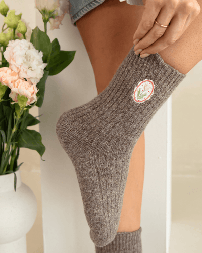 The Comfiest Socks - Flower