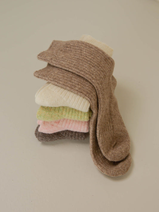 The Comfiest Socks - Light Brown