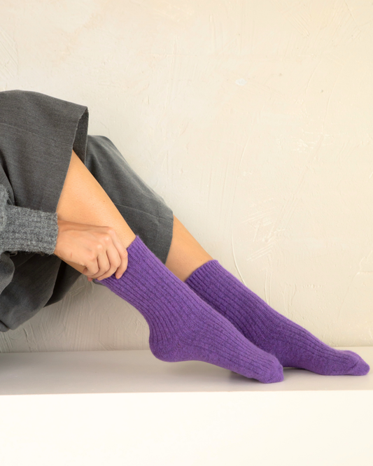 The Comfiest Socks - Royal Purple (NEW!)
