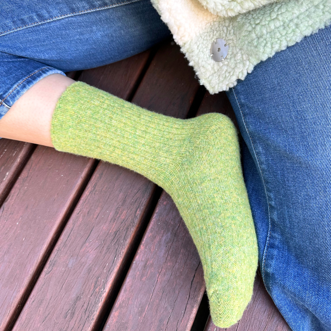 The Comfiest Socks - Green