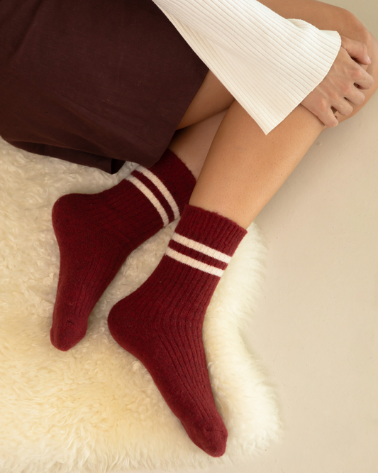 The Comfiest Socks - Cherry Cola (NEW!)
