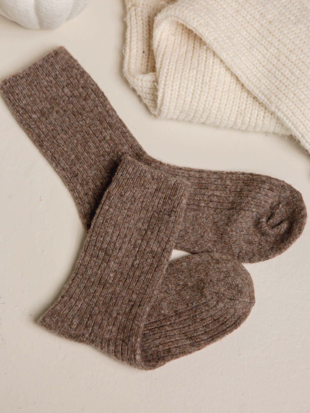The Comfiest Socks - Light Choccy