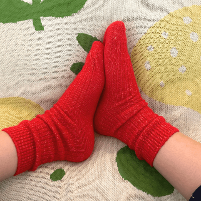 The Comfiest Socks - Red