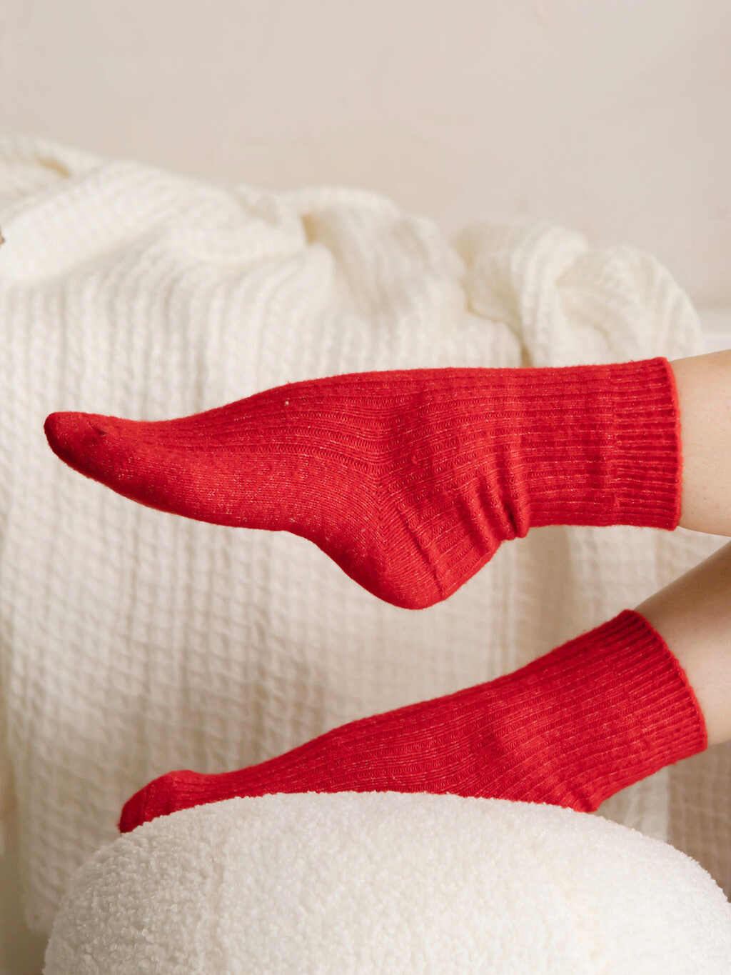 The Comfiest Socks - Red