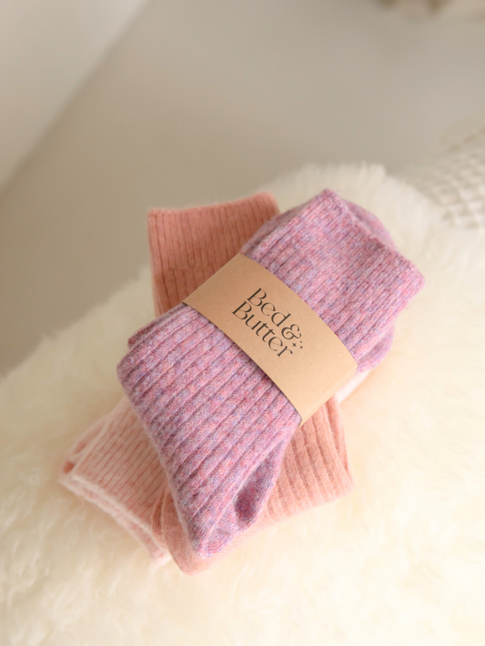 The Comfiest Socks - Knee High - Heather Rose