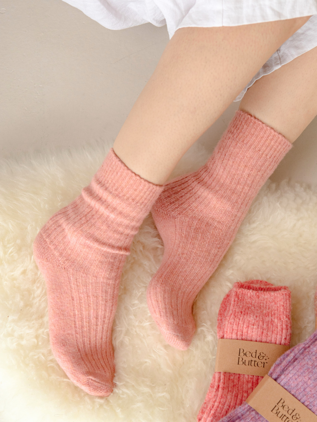 The Comfiest Socks - Peach (NEW!)