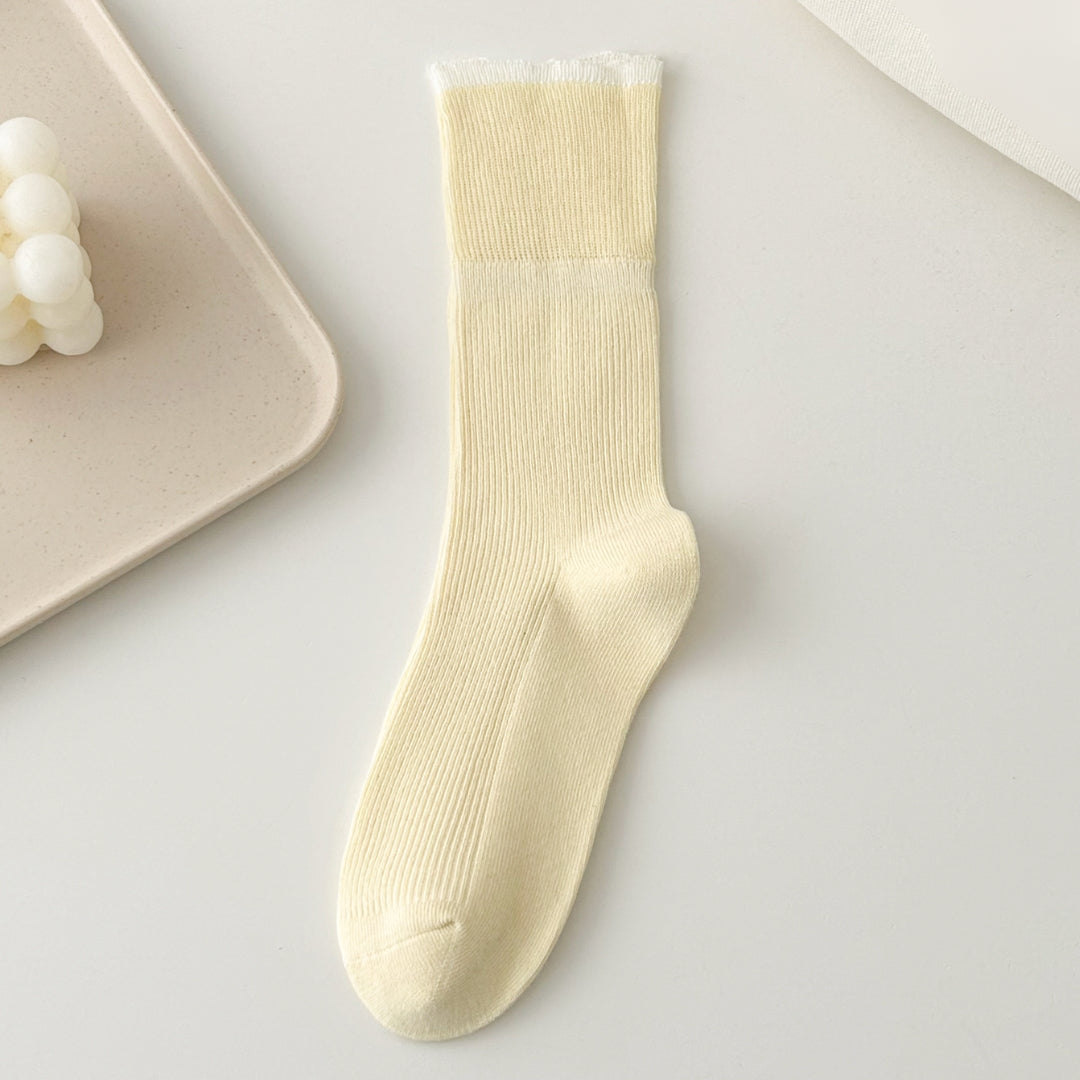 Slouchy Socks - Yellow