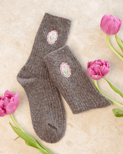The Comfiest Socks - Flower