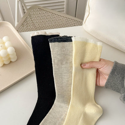 Slouchy Socks - Yellow