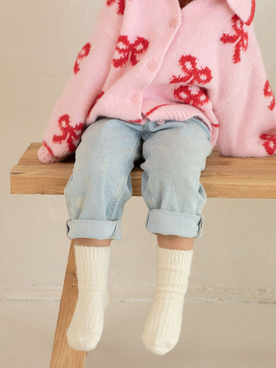 The Comfiest Socks - Kids - Cream