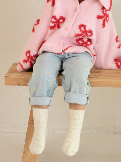 The Comfiest Socks - Kids - Cream
