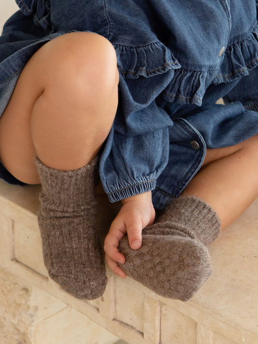The Comfiest Socks - Kids - Light Choccy