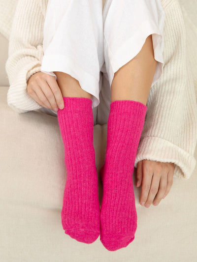 The Comfiest Socks - Fuchsia Pink (NEW!)