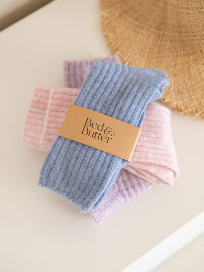 The Comfiest Socks - Lite - Metal Blue