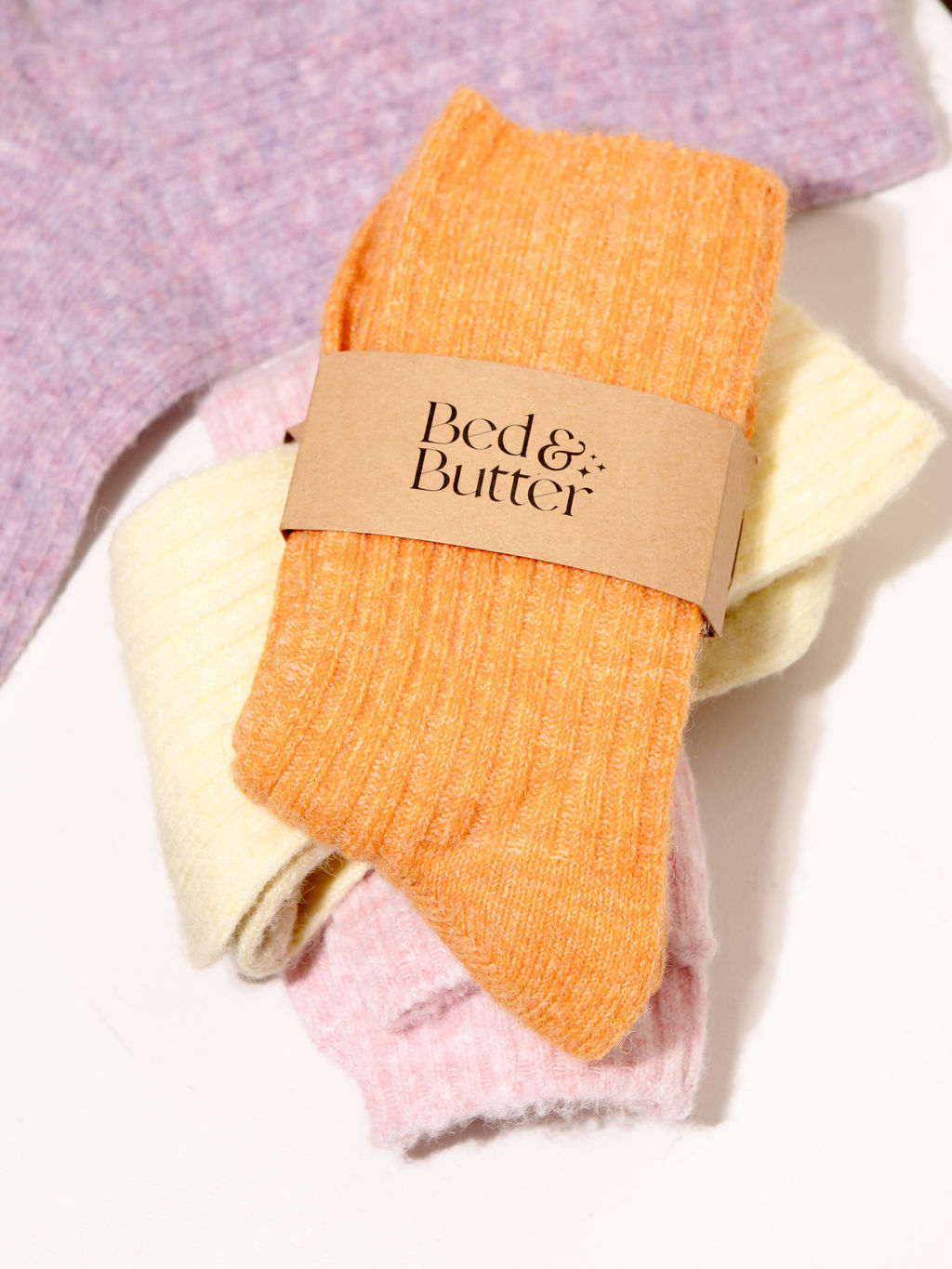The Comfiest Socks - Lite - Orange (NEW!)