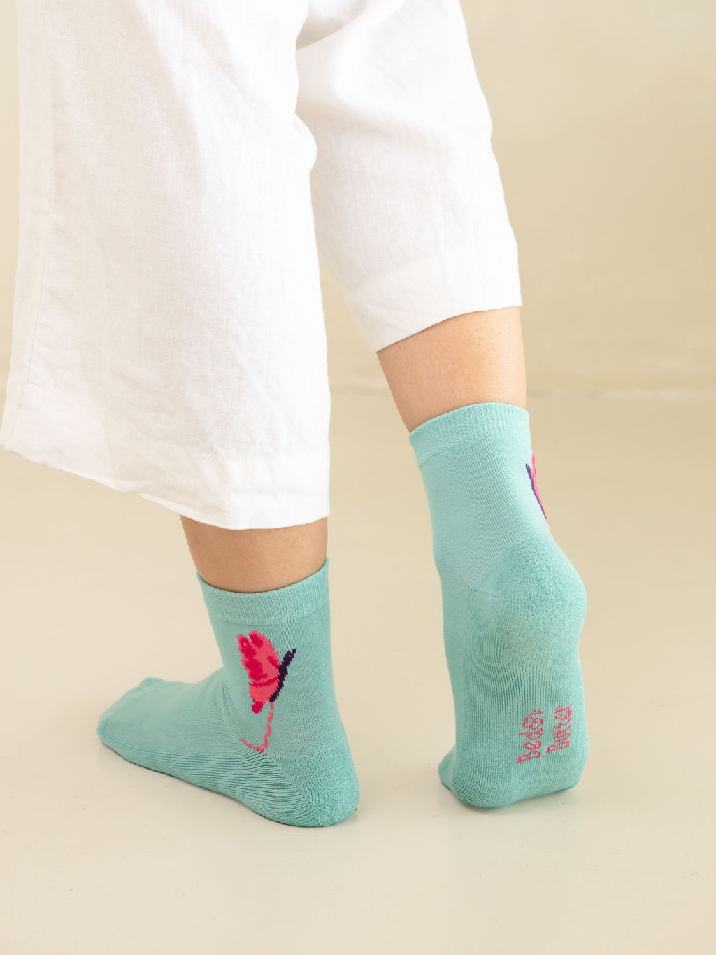 Everyday Bamboo Socks - Crew - Butterfly