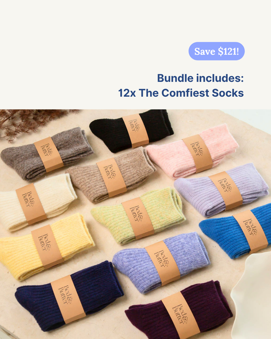 12x The Comfiest Socks Bundle
