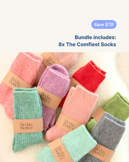 8x The Comfiest Socks Bundle