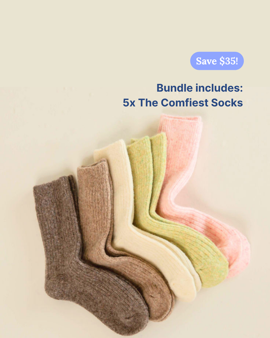 5x The Comfiest Socks Bundle