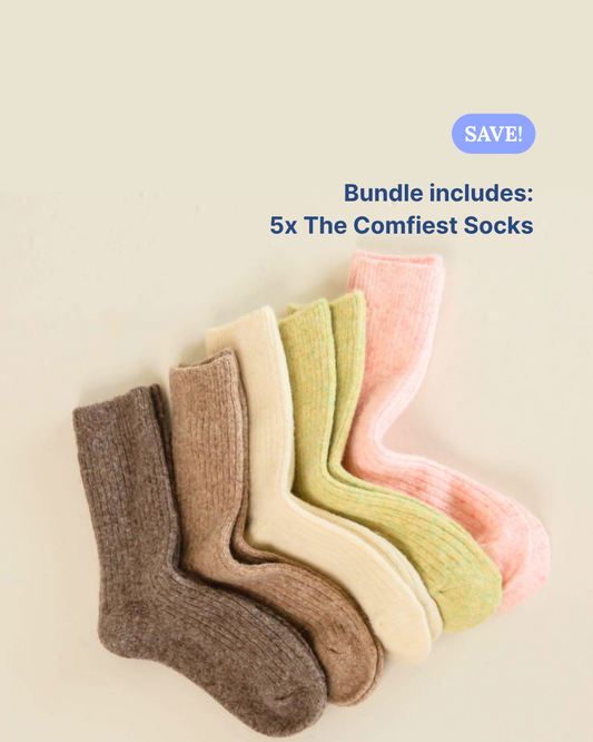 5x The Comfiest Socks Bundle