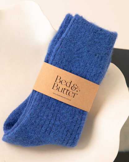 The Comfiest Socks - Sapphire Blue (NEW!)