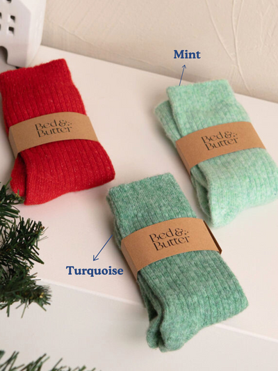 The Comfiest Socks - Turquoise