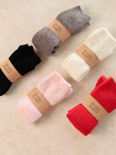 The Comfiest Socks - Red